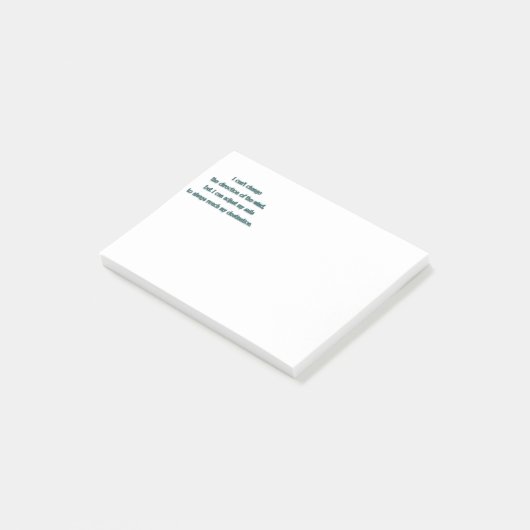 のインスパイア引用文 – 方向を変えられない… ポストイット (アングル)