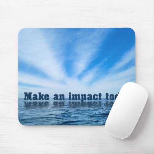 のインスパイア引用文(Sky Mouse pad) マウスパッド (マウス)