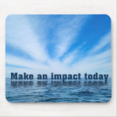 のインスパイア引用文(Sky Mouse pad) マウスパッド (正面)