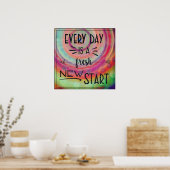 のインスパイア新しカラフルいスタート教室 ポスター (キッチン)