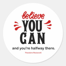 のインスパイア有名な大統領の引用文 ラウンドシール