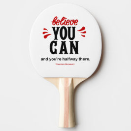 のインスパイア有名な大統領の引用文 卓球ラケット