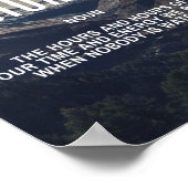 のインスパイア献身引用文 ポスター (角)