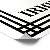 のインスパイア白黒の自尊心引用文 ポスター (角)