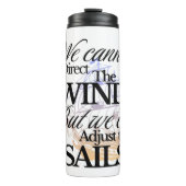 のインスパイア白黒グラフィックヴィンテージ タンブラー (正面)