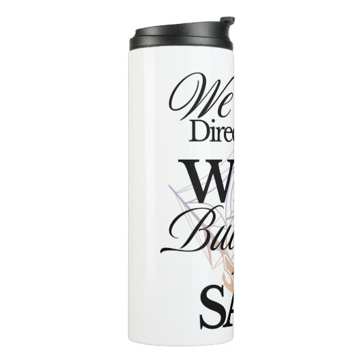 のインスパイア白黒グラフィックヴィンテージ タンブラー (回転左)