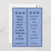 のインスパイア聖なる書物、 経典ブックマークはがき ポストカード (正面/裏面)