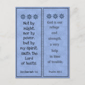 のインスパイア聖なる書物、 経典ブックマークはがき ポストカード (正面)