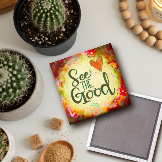 のインスパイア良いハートの感性をかわいらし見る マグネット