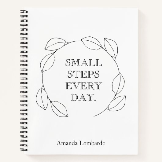 のインスパイア著述家 ノートブック (正面)