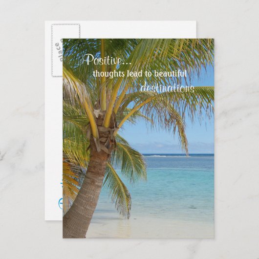 のインスパイア陽性引用文 ポストカード (正面/裏面)