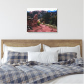 のインスパイアMountain Trail Canvas Print キャンバスプリント (インサイチュ (寝室))