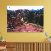 のインスパイアMountain Trail Canvas Print キャンバスプリント (インサイチュ (リビング))