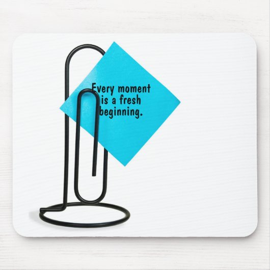 のインスパイアWords on Post-It Noteマウスパッド マウスパッド (正面)