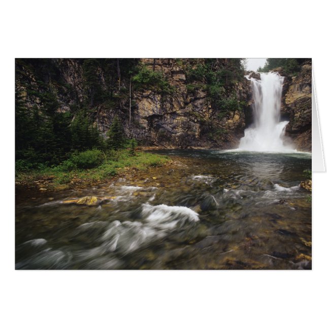 のイーグランニングル滝、トリック滝 (正面横)