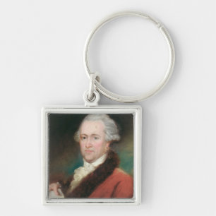 のウィリアム・ハーシェルc.1795ポートレート キーホルダー