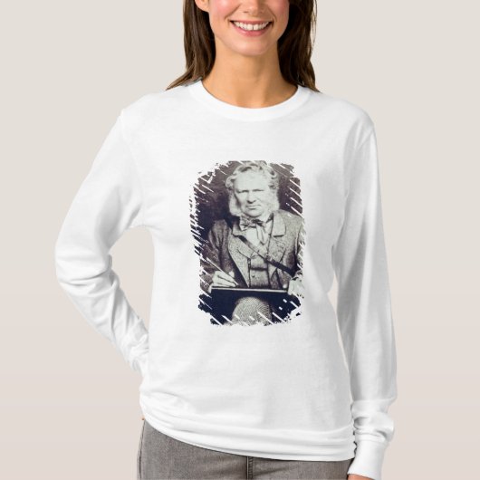 のエドウィンLandseer (1802-73年)ポートレート(卵白 Tシャツ (正面)