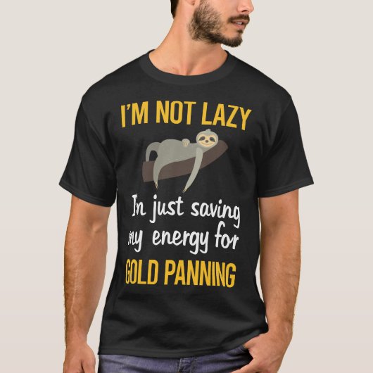 のエネル救ギー金ゴールドパンニングパンナー Tシャツ (正面)