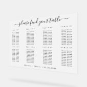 のエレガントすり付きアクリル結婚座面 アクリルサイン (傾斜)