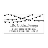 のエレガントつるストリングラ結婚イト セルフインキングスタンプ (デザイン)