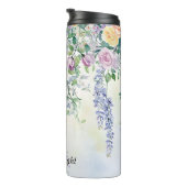 のエレガントつるフローラ配置 タンブラー (回転右)