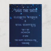 のエレガントグリーンスパークル結婚デザイン ポストカード (正面)