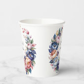 のエレガントフローラ結婚リース 紙コップ (左)