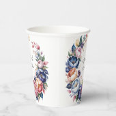 のエレガントフローラ結婚リース 紙コップ (右)