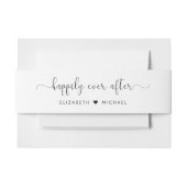 のエレガント後ずっと楽し結婚く 招待状ベリーバンド (正面例)