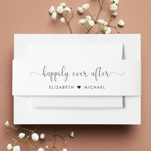 のエレガント後ずっと楽し結婚く 招待状ベリーバンド