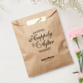 のエレガント後モダンずっと楽しく脚本を結婚書く フェイバーバッグ (封をした状態)