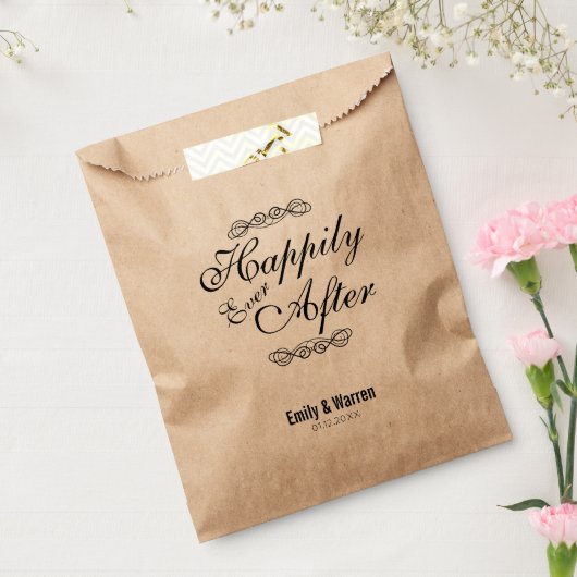 のエレガント後モダンずっと楽しく脚本を結婚書く フェイバーバッグ (封をした状態)