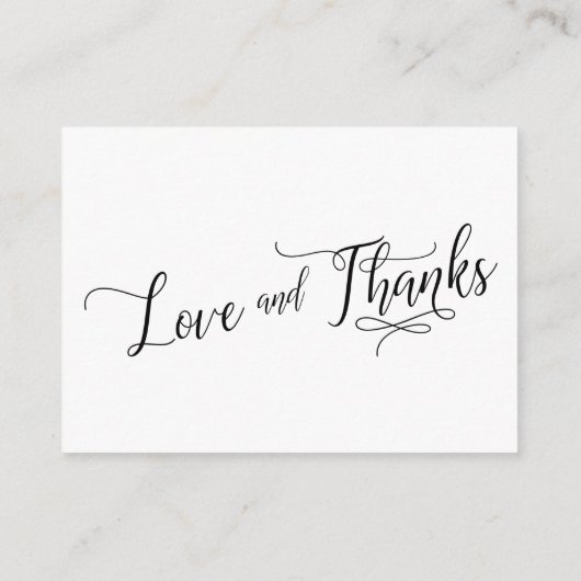 のエレガント贈り物に関す結婚る脚本 エンクロージャーカード (裏面)