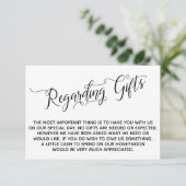 のエレガント贈り物に関す結婚る脚本 エンクロージャーカード (スタンド正面)