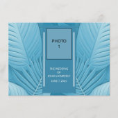 のエンク結婚ロージャカラーパレットフォトカード エンクロージャーカード (正面)