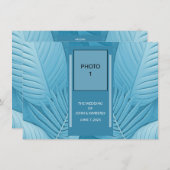 のエンク結婚ロージャカラーパレットフォトカード エンクロージャーカード (正面/裏面)