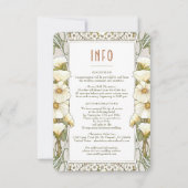 のエンク結婚ロージャ情報ヴィンテージアールヌーボーミュシャ 招待状 (正面)