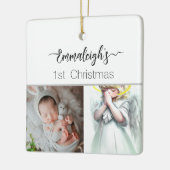 のエンジェル祈1stクリスマスフルカスタム セラミックオーナメント (左)