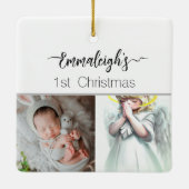 のエンジェル祈1stクリスマスフルカスタム セラミックオーナメント (裏面)