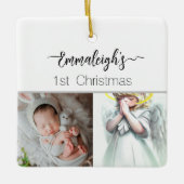 のエンジェル祈1stクリスマスフルカスタム セラミックオーナメント (正面)