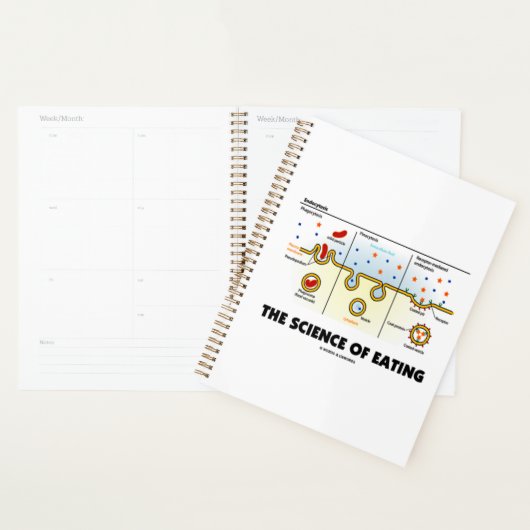 のエンドサイトー食べシス生物学のユーモアの科学 プランナー手帳 (ディスプレー)