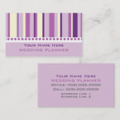 のオーガ結婚ナイザー名刺 名刺 (正面/裏面)