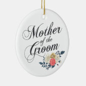 |のオーナメントを結婚している新郎の母 セラミックオーナメント (右)