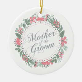 |のオーナメントを結婚している新郎の母 セラミックオーナメント