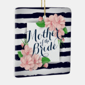 |のオーナメントを結婚している花嫁の夏の母 セラミックオーナメント (右)