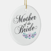 |のオーナメントを結婚している花嫁の母 セラミックオーナメント (右)