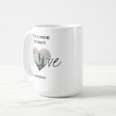 のカスタムためのPhoto Mug Keepsakeギフト結婚 コーヒーマグカップ (正面左)