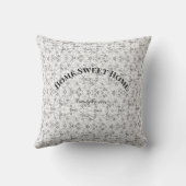 のカスタムまたは引っ越し祝いパーティーのホームデコ結婚ールギフト クッション (裏面)