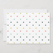 のカスタムエイジエレファント誕生パーティー|誕生日 招待状 (裏面)