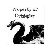 のカスタムドラゴン特性 ラバースタンプ (インプリント)